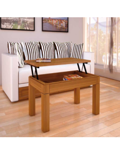 Mesa Centro Madrid Tapa Maciza