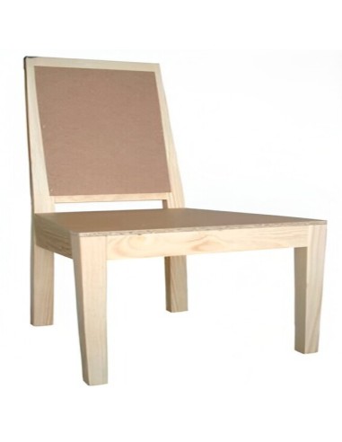 Silla de Madera Modelo Tapizado Especial