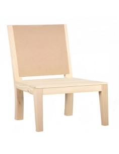 Silla de Madera Modelo Tapizada Completa
