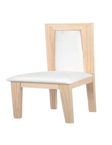 Silla de Madera Modelo Época Respaldo Tapizado