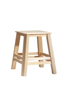 Taburete de Madera Modelo Taburete Chaflán 74