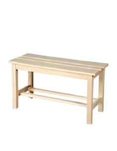 Banqueta de Madera Modelo Banqueta Duelas 90