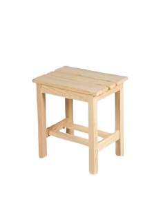 Banqueta de Madera Modelo Banqueta Duelas 55