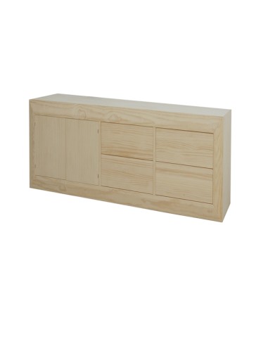 Mesa T.V. de madera 2/P 4/C 1242
