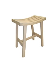 Banqueta de madera Modelo Arco