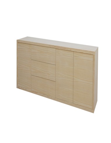 Mesa T.V. de madera 3/P 3/C 1297