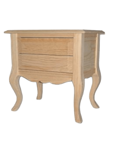 MESITA MODELO ISABELINA 2 CAJONES