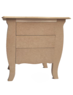 MESITA MODELO FIBRA 3 CAJONES