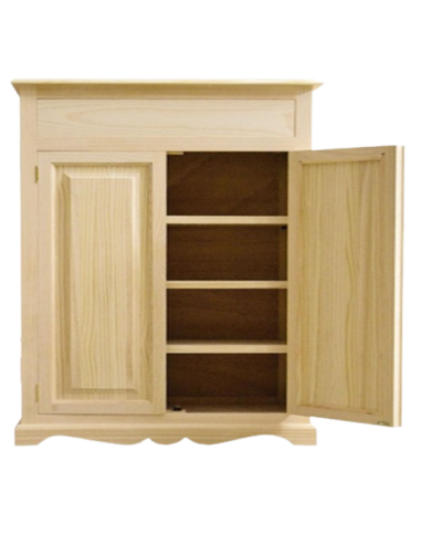 ZAPATERO MACIZAS Alto 120cm 2 Puertas