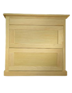 ZAPATERO 60cm RECTO, 2 Puertas. Abatibles 1Cajón