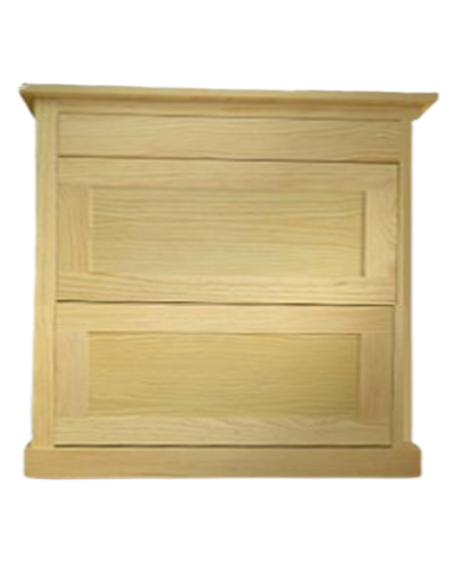 ZAPATERO 60cm RECTO, 2 Puertas. Abatibles 1Cajón