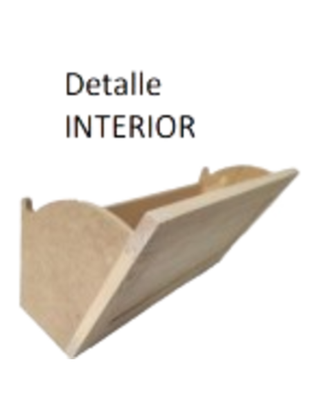 ZAPATERO 80cm RECTO 3 Puertas Abatibles 1 Cajón