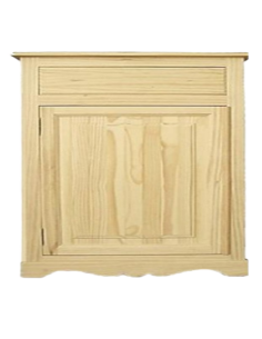 ZAPATERO MACIZAS Alto 120cm 1 Puerta