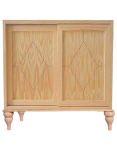 ZAPATERO de bajo 97cm ROMBO BANKADA GAUDÍ