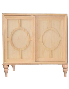 ZAPATERO de bajo 97cm CIRCULOS BANKADA GAUDÍ