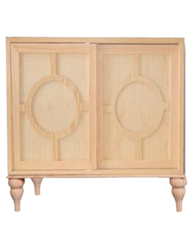 ZAPATERO de bajo 97cm CIRCULOS BANKADA GAUDÍ