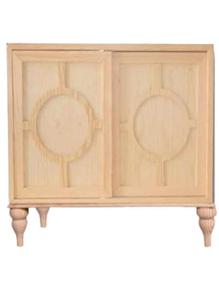 ZAPATERO de bajo 97cm CIRCULOS BANKADA GAUDÍ