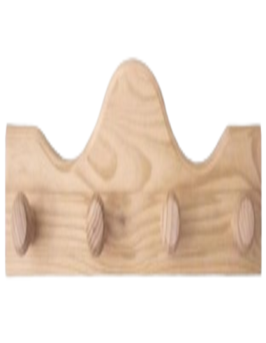 PERCHA PARED SIMPLE 3 POMOS