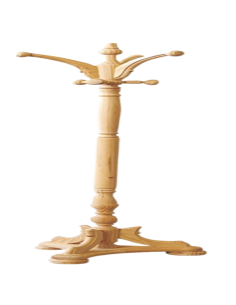 PERCHA DE PIE BASE TRIPODE MACIZO