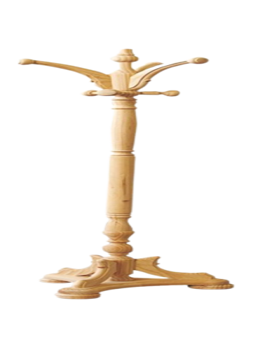 PERCHA DE PIE BASE TRIPODE MACIZO