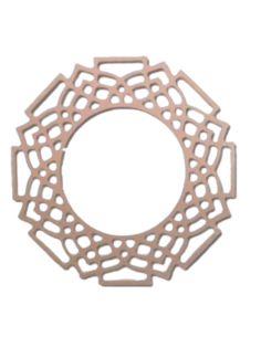 MARCO FIBRA OXTOGONAL CM HUECO 34