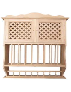 PLATERO 2 PUERTAS CELOSÍA CON BARANDILLA