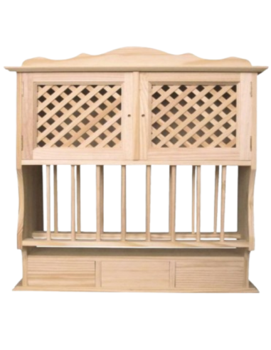 PLATERO 2 PUERTAS CELOSÍA CON 3 CAJONCITOS