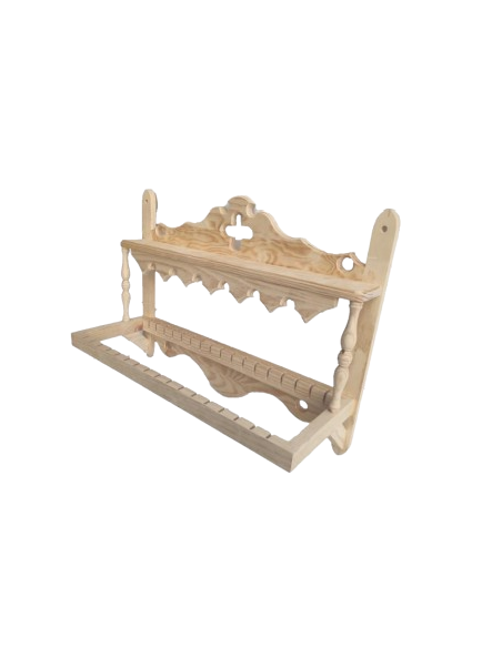 PLATERO MOD CRUZ CON REPISA DE 7 CM DE USO