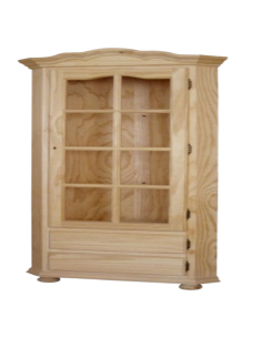 VITRINA RINCON 1 PUERTA 2 CAJONES