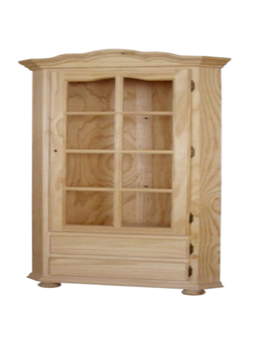 VITRINA RINCON 1 PUERTA 2 CAJONES