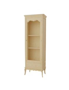 Vitrina Alta de madera 1/P 1/C 1179