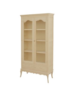 Vitrina de madera 2/P 2/C 1181