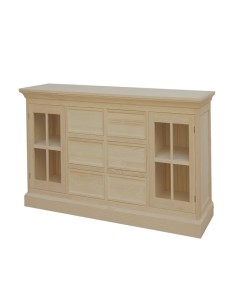 Mesa T.V. de madera 2/P 6/C 1028