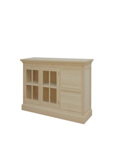Mesa T.V. de madera 2/P 2/C 1024