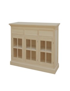 Aparador de madera 3/P 3/C 1015