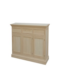 Aparador de madera 3/P 3/C 1014