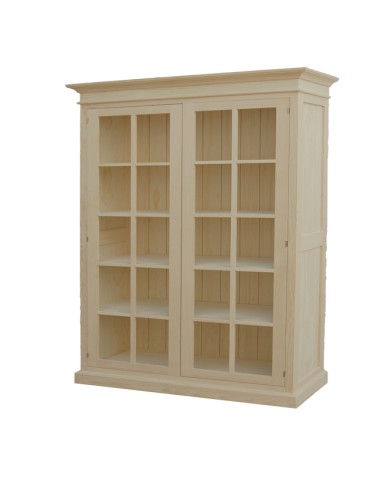 Vitrina de madera 2/P 1020