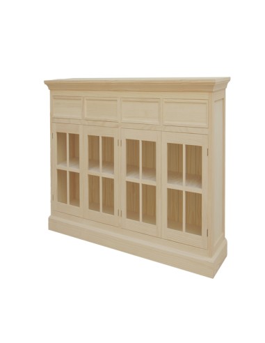Aparador de madera 4/P 4/C 1007
