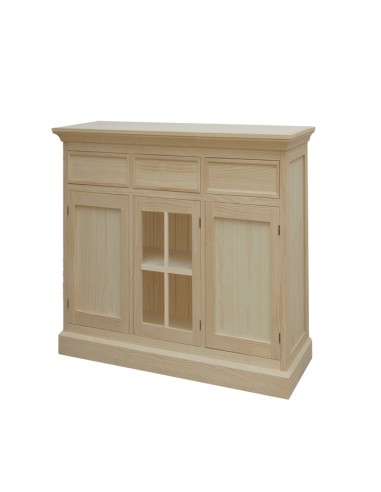 Aparador de madera 3/P 3/C 1016