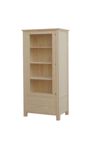 Vitrina de madera 1/P 2/C 1405
