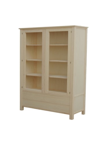 Vitrina de madera 2/P 2/C 1404