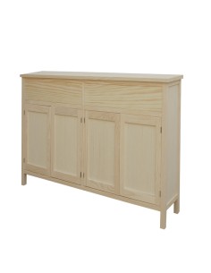 Aparador de madera 4/P 2/C 1401