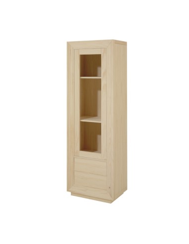 Vitrina de madera 1/P 2/C 1343