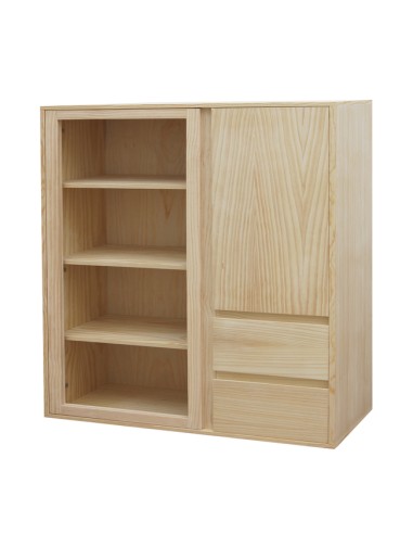 Vajillero de madera 2/P 2/C 1455