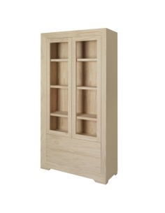 Vitrina de madera 2/P 2/C 1123