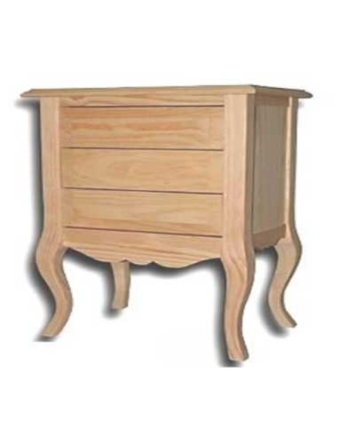 MESITA MODELO ISABELINA 3 CAJONES