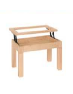 Mesa Centro Madrid Tapa Cristal