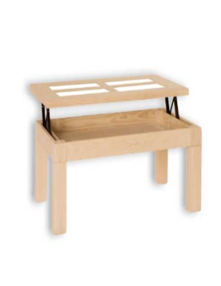 Mesa Centro Mexicana Fija 4 Cristales